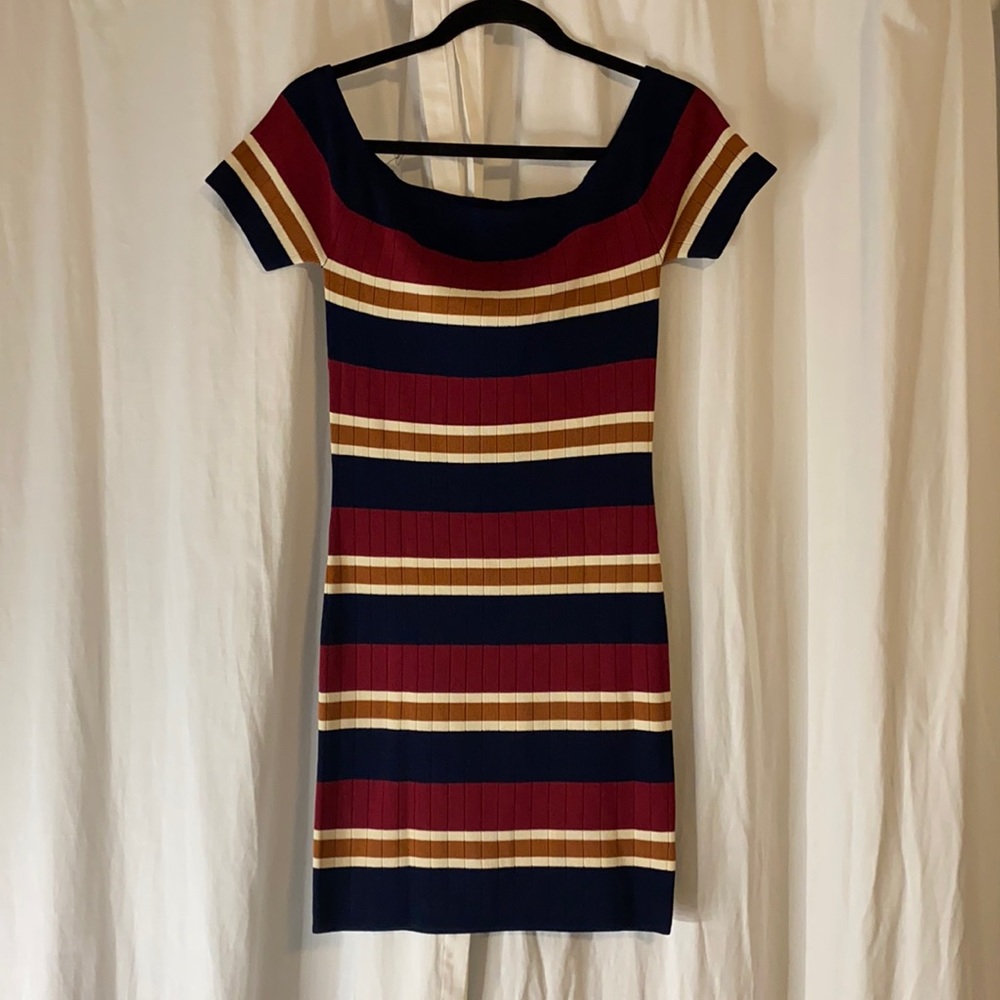 Off the shoulder dress